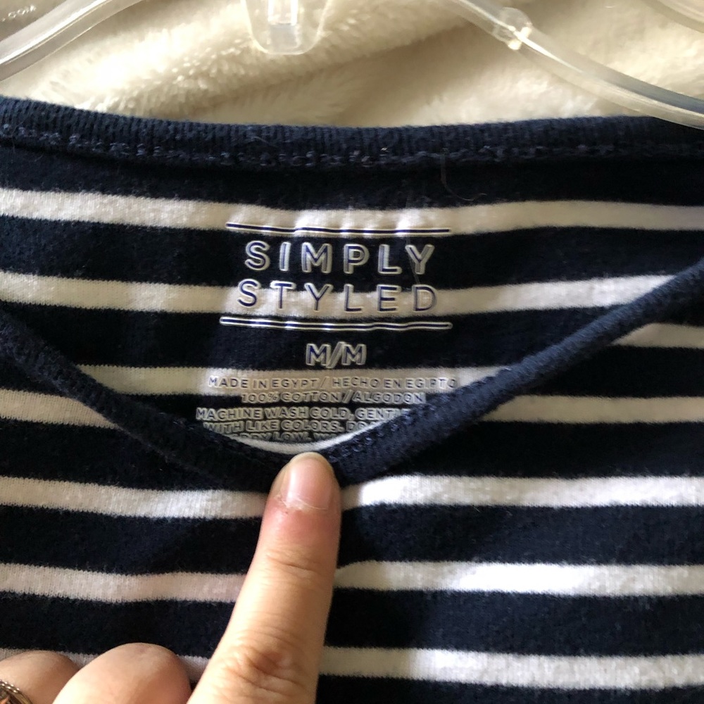 Striped top - Picture 2 of 2